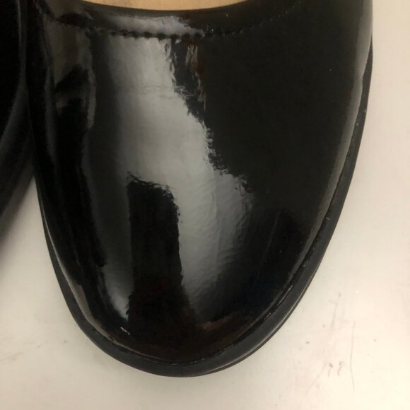 NATURALIZER Patent Leather Wedge Heel Comfortable Career Shoes - Picture 5 of 14